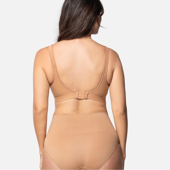 NEW UnderOutfit Comfort Shaping Bra Brown Coffee Wireless Size Small NWT - Picture 2 of 9